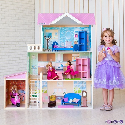 Кукольный дом - Розали Гранд, с мебелью 